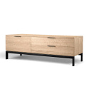 Mesa de TV \'Grant\' - Roble/Hierro