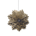 Estrella de Adviento \'Oslo\' 80cm - Marr&oacute;n