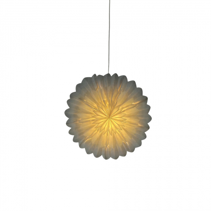 Estrella de Adviento \'Lotus\' 60cm - Blanca en el grupo Iluminación / Lámparas / Iluminación navideña con Reforma (ADST-lotus)