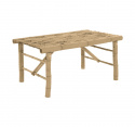 Mesa de jardín \'Bambu\' - Natural