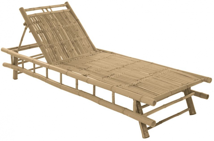 Tumbona \'Bambu\' - Natural en el grupo Muebles / Muebles de exterior / Tumbonas y camas solares con Reforma (BA-06)