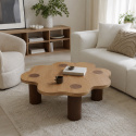 Mesa de centro \'Livora\' 107x98cm - Natural