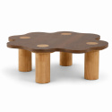 Mesa de centro \'Livora\' 107x98cm - Nogal