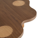 Mesa de centro \'Livora\' 107x98cm - Nogal