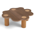 Mesa de centro \'Livora\' 107x98cm - Nogal