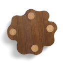 Mesa de centro \'Livora\' 107x98cm - Nogal