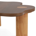 Mesa de centro \'Livora\' 107x98cm - Nogal