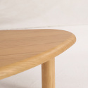 Mesa de centro \'Uovo\' 116.5x73cm - Natural