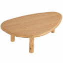 Mesa de centro \'Uovo\' 116.5x73cm - Natural