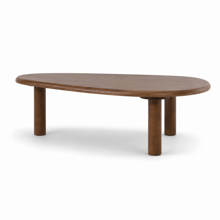 Mesa de centro \'Uovo\' 116.5x73cm - Nogal en el grupo Muebles / Mesas / Mesa de café con Reforma (BCT-L116-walnut)