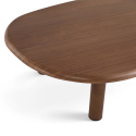 Mesa de centro \'Uovo\' 116.5x73cm - Nogal