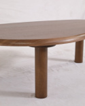 Mesa de centro \'Uovo\' 116.5x73cm - Nogal
