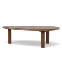 Mesa de centro \'Uovo\' 116.5x73cm - Nogal