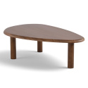 Mesa de centro \'Uovo\' 116.5x73cm - Nogal