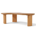 Mesa de centro \'Kindy\' 117x75cm - Natural