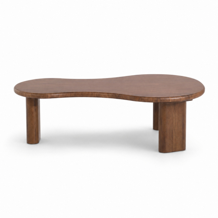 Mesa de centro \'Kindy\' 117x75cm - Nogal en el grupo Muebles / Mesas / Mesa de café con Reforma (BCT-L117-walnut)