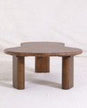 Mesa de centro \'Kindy\' 117x75cm - Nogal