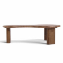 Mesa de centro \'Kindy\' 117x75cm - Nogal