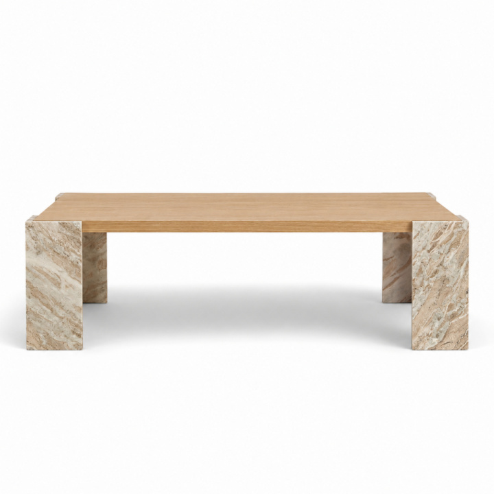 Mesa de centro \'Monte\' 115x75cm - Natural en el grupo Muebles / Mesas / Mesa de café con Reforma (BCT-M115-oak)