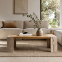 Mesa de centro \'Monte\' 115x75cm - Natural