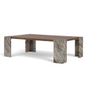 Mesa de centro \'Monte\' 115x75cm - Nogal