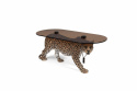 Mesa de café \'Dope as hell\' - Leopardo