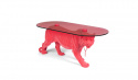 Mesa de café \'Dope as hell\' - Rosa