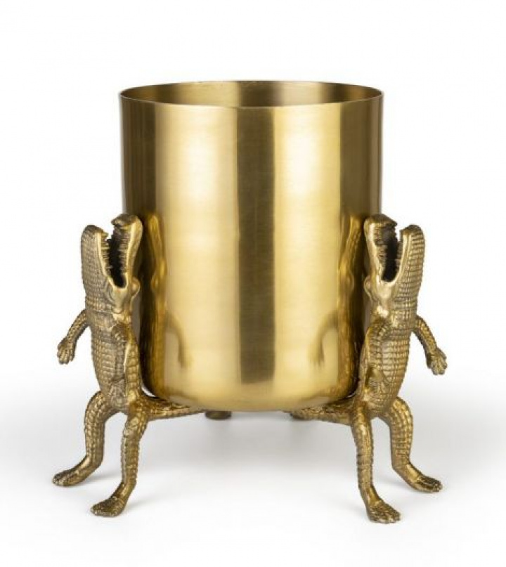 Jarrón \'Crocodile\' L - Latón en el grupo Decoración / Decoración / Jarrones con Reforma (BM82008)