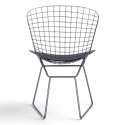 Silla \'Bertoia\' - Plata/Gris