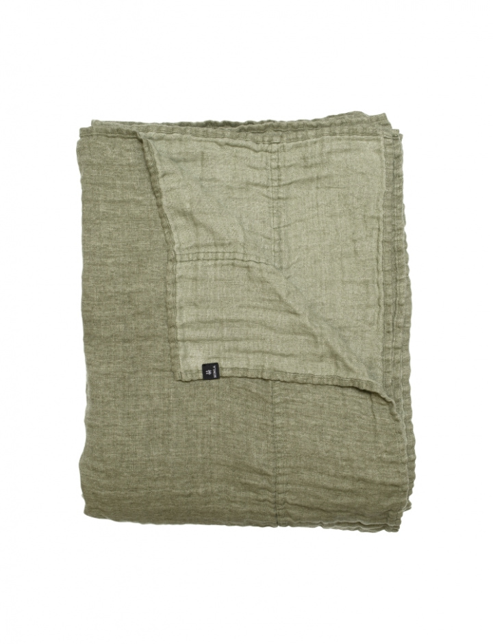 Cubrecamas \'Hannelin\' 160x260 - Verde en el grupo Decoración / Textiles / Cubrecamas con Reforma (Be23069-00610-1542)