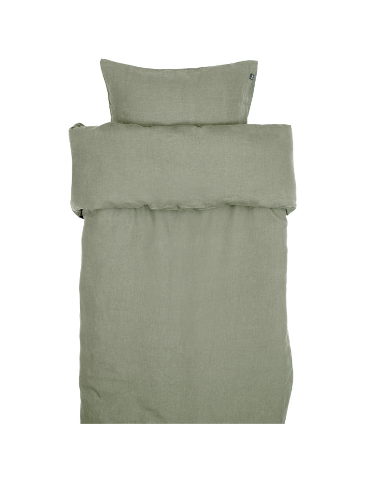 Funda nórdica \'Sunrise\' 220x220 - Musgo en el grupo Decoración / Textiles / Ropa de cama con Reforma (Be33230-00213-1540)