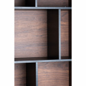 Estantería \'Colin\' 60x210 - Nogal/Negro