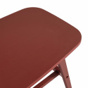 Mesa de centro \'Créme\' - Rojo Falun