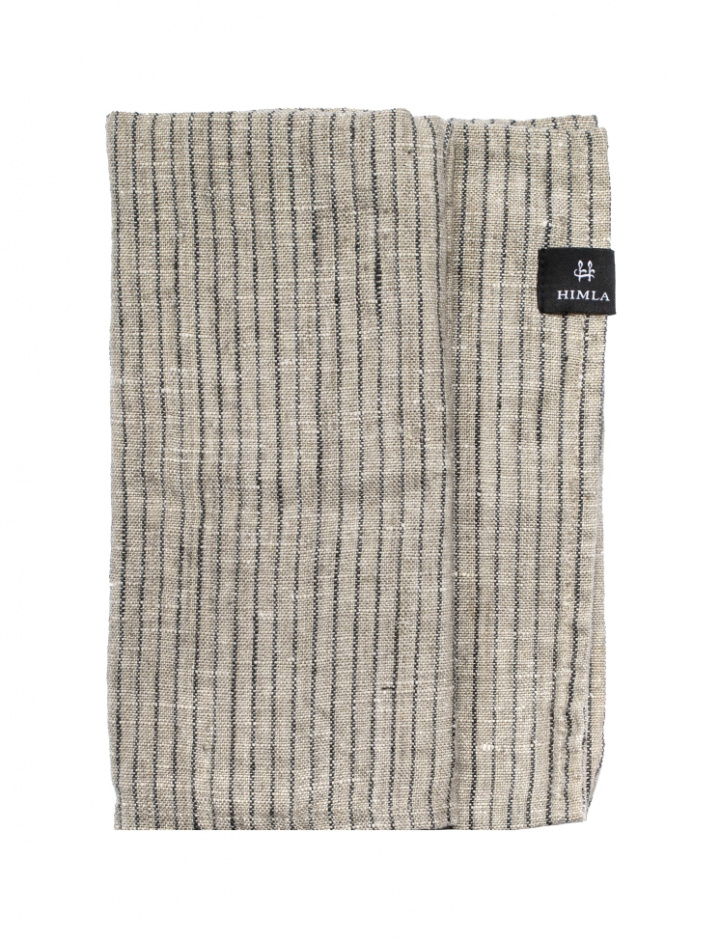 Servilleta \'Linus\' 45x45 - Natural/Negro en el grupo Decoración / Textiles con Reforma (D14233-00048-1102)