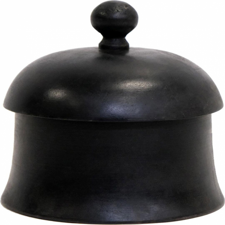 Hermosa funda de madera negra \'Ozzi\' L - Madera en el grupo Muebles / Estantes y almacenamiento / Almacenamiento pequeño con Reforma (D16455)