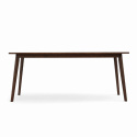 Mesa de comedor \'Nordisk\' 180x70cm - Nogal