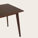 Mesa de comedor \'Nordisk\' 180x70cm - Nogal
