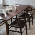Mesa de comedor \'Nordisk\' 180x70cm - Nogal