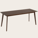 Mesa de comedor \'Nordisk\' 180x70cm - Nogal