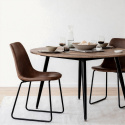 Silla \'Retro\' - Marrón