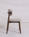 Silla \'Milo\' - Nogal/Gris