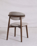 Silla \'Milo\' - Nogal/Gris