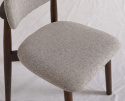 Silla \'Milo\' - Nogal/Gris