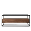 Mesa de centro \'Detroit\' - Nogal/Negro