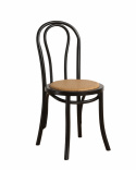 Silla \'Bistro\' - Ratán/Negro