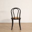 Silla \'Bistro\' - Ratán/Negro