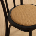 Silla \'Bistro\' - Ratán/Negro