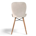 Silla \'B&ouml;da\' - Beige/Natural