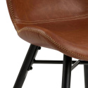 Silla \'Böda\' - Negro/Marrón