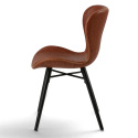 Silla \'Böda\' - Negro/Marrón